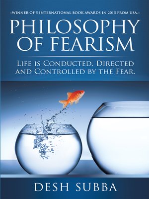 cover image of Philosophy of Fearism